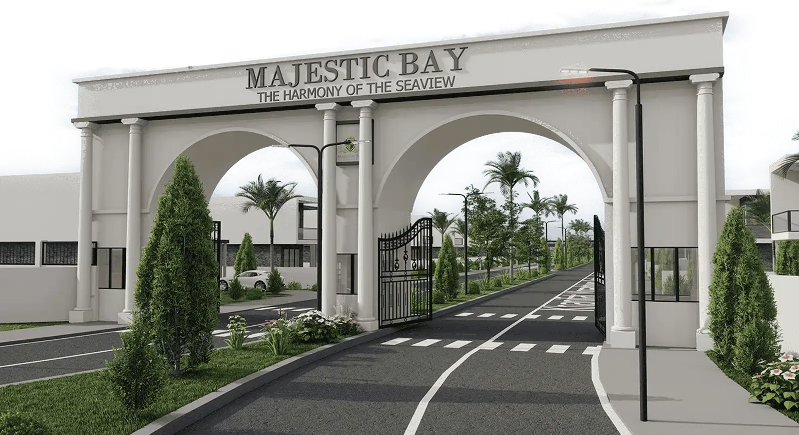 majestic bay estate gate, home buying guide real estate ibeju lekki