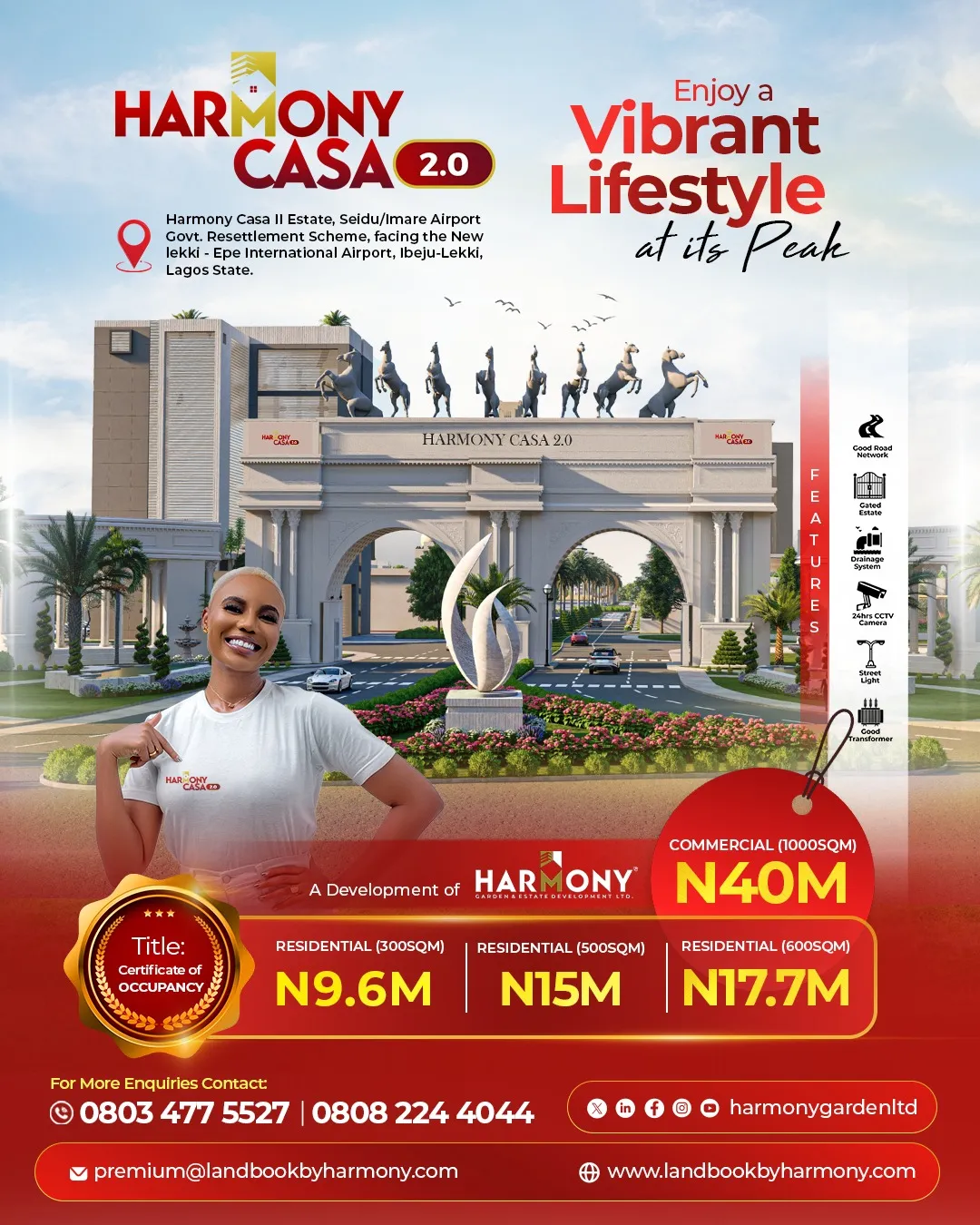 Harmony Casa 2.0 by harmony garden and estate development limited