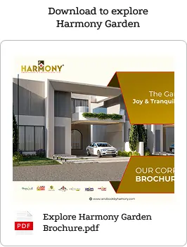 harmony garden brochure