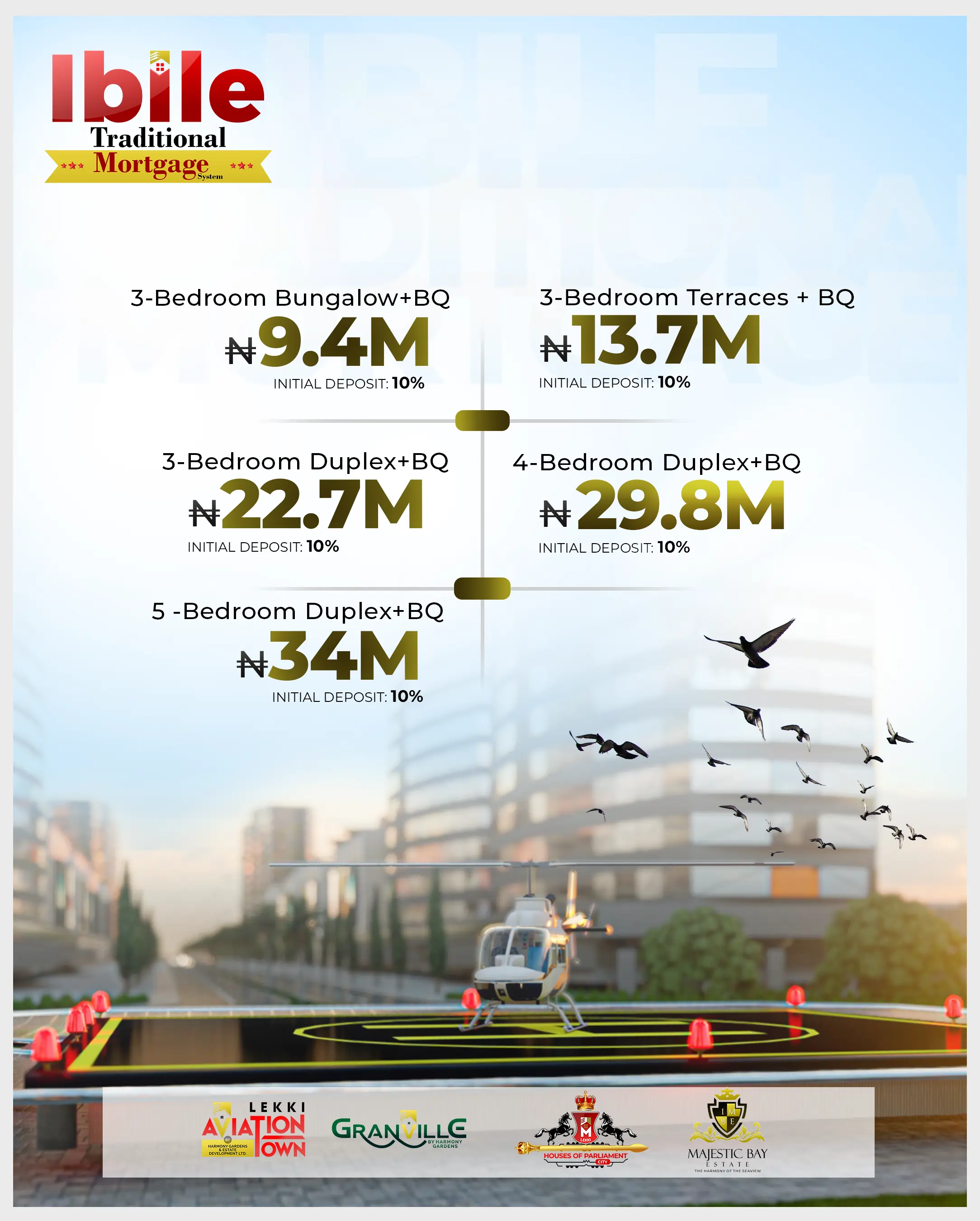 Celebrity Ambassador 7 partnering with Ibile Traditional Mortgage System