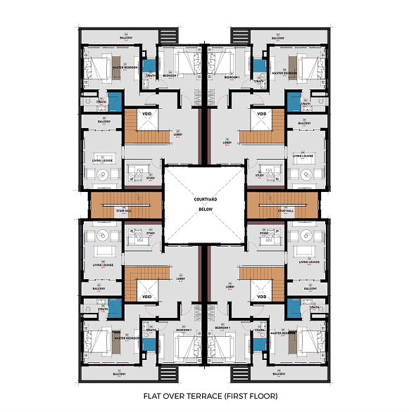 Lekki Aviation Town Layout GF